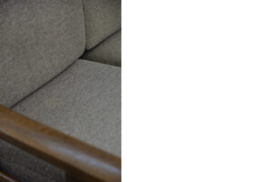 Komplet wypoczynkowy sofa + fotel GE-530 – proj. Hans J. Wegner dla Getama – Dania – lata 60