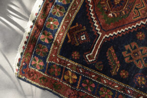Nomadyczny dywan Tribal Shiraz Qashqai, Persja/Iran, lata 40. - Oriental design od GARAGE GARAGE