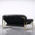 Skórzana sofa – proj. John-Bertil Häggström dla Swed-Form – Szwecja – lata 70