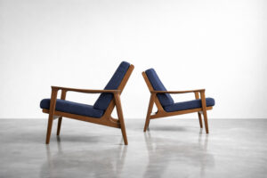 Komplet wypoczynkowy Mid-Century Modern – Parker Furniture – Australia – 1956 rok