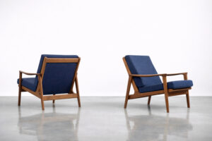 Komplet wypoczynkowy Mid-Century Modern – Parker Furniture – Australia – 1956 rok