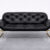 Skórzana sofa – proj. John-Bertil Häggström dla Swed-Form – Szwecja – lata 70