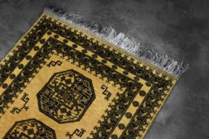 Dywan orientalny Afgan Gold Ersari – Afganistan – lata 30