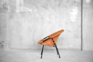 Fotel Balloon – proj. Lusch Erzeugnis dla Lusch & Co – Niemcy – lata 60