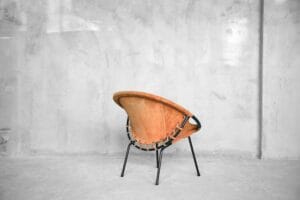 Fotel Balloon – proj. Lusch Erzeugnis dla Lusch & Co – Niemcy – lata 60