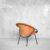 Fotel Balloon – proj. Lusch Erzeugnis dla Lusch & Co – Niemcy – lata 60