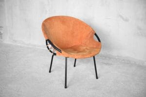 Fotel Balloon – proj. Lusch Erzeugnis dla Lusch & Co – Niemcy – lata 60