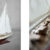 Drewniany model jachtu J-Class Ranger J5 – Skandynawia – lata 60