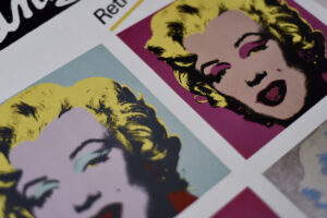 Oryginalny plakat z wystawy Andy’ego Warhola – Marilyn Monroe RETROSPECTIVE – Museum Ludwig Köln – 1989/1990
