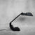 Lampa biurkowa z zegarkiem Typ 27.B.101 – proj. Wojciech Dybek dla Polamp Pułtusk – Polska – 1987