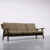 Komplet wypoczynkowy sofa + fotel GE-530 – proj. Hans J. Wegner dla Getama – Dania – lata 60