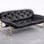 Skórzana sofa – proj. John-Bertil Häggström dla Swed-Form – Szwecja – lata 70