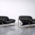 Skórzana sofa – proj. John-Bertil Häggström dla Swed-Form – Szwecja – lata 70