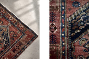 Dywan orientalny Hamadan Kamseh, Persja/Iran, lata 60. - Orient design od GARAGE GARAGE