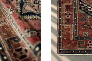 Dywan orientalny Hamadan Kamseh, Persja/Iran, lata 60. - Orient design od GARAGE GARAGE