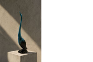 Ceramiczny rajski ptak – Blue Mountain Pottery – Kanada – lata 70