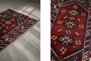 Vintage dywan orientalny Afgan – Afganistan – lata 70