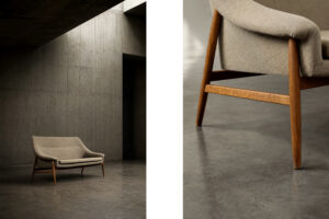 Dwuosobowa sofa model Grace, IKEA, Szwecja, 1961 - Mid-Century Modern design od GARAGE GARAGE