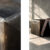 Dwuosobowa brutalistyczna skórzana sofa z funkcją spania, Niemcy, lata 70. - Brutalizm design od GARAGE GARAGE