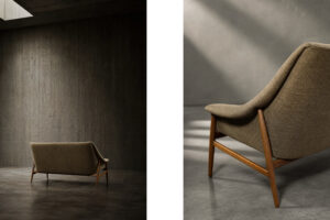 Dwuosobowa sofa model Grace, IKEA, Szwecja, 1961 - Mid-Century Modern design od GARAGE GARAGE