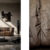 Dwuosobowa brutalistyczna skórzana sofa z funkcją spania, Niemcy, lata 70. - Brutalizm design od GARAGE GARAGE