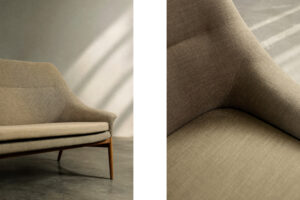Dwuosobowa sofa model Grace, IKEA, Szwecja, 1961 - Mid-Century Modern design od GARAGE GARAGE