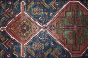Nomadyczny dywan Tribal Shiraz Qashqai, Persja/Iran, lata 40. - Oriental design od GARAGE GARAGE