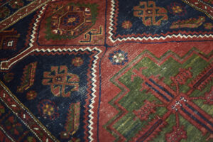 Nomadyczny dywan Tribal Shiraz Qashqai, Persja/Iran, lata 40. - Oriental design od GARAGE GARAGE
