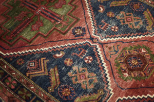 Nomadyczny dywan Tribal Shiraz Qashqai, Persja/Iran, lata 40. - Oriental design od GARAGE GARAGE
