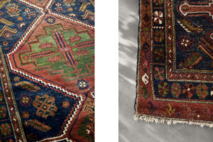Nomadyczny dywan Tribal Shiraz Qashqai, Persja/Iran, lata 40. - Oriental design od GARAGE GARAGE