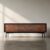 Graficzny sideboard palisandrowy, Dania, lata 60. - Mid-Century Modern design od GARAGE GARAGE