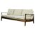 Elegancka trzyosobowa sofa rozkładana – proj. Eugen Schmidt dla Soloform – Niemcy – lata 60