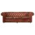 Skórzana sofa Chesterfield na kółkach – Artistic Upholestery Limited – Anglia – lata 50