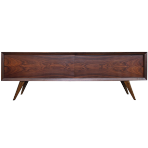 Klasyczny sideboard palisandrowy – Dania – lata 60