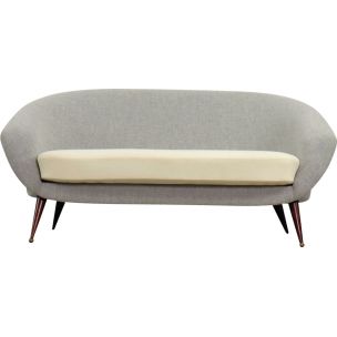 Modernistyczna sofa Tellus – proj. Folke Jansson dla SM Wincrantz – Szwecja – lata 50