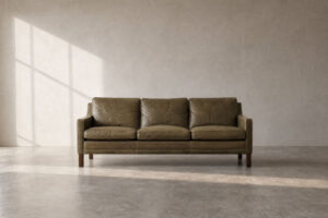 Skórzana sofa President, proj. Ingemar Thillmark, OPE Möbler, Szwecja, lata 60. - Mid-Century Modern design od GARAGE GARAGE