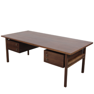 Gabinetowe biurko palisandrowe – proj. A. Vodder dla Sibast – Dania – lata 60