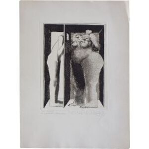 Grafika – Josep Pla-Narbona – INCOMUNICACIÓN Y LIBIDO – 1971