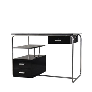 Minimalistyczne biurko w stylu Bauhaus – Niemcy – lata 30