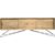 Jesionowy sideboard z metalową podstawą – Skandynawia – lata 60