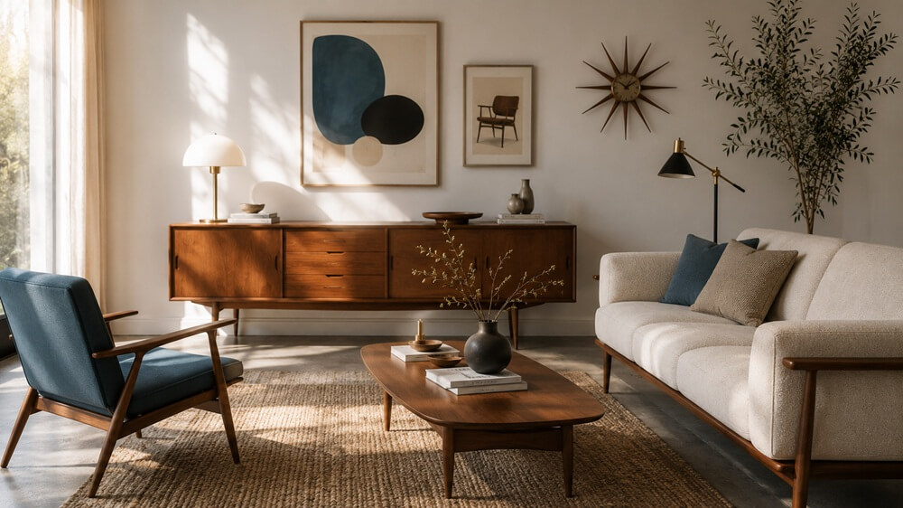 salon mid-century-modern
