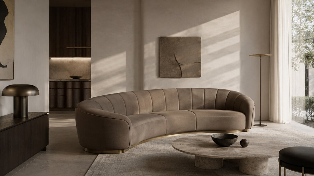 sofa art-deco