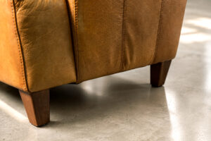 Vintage skórzana sofa trzyosobowa, lata 60. - Industrial design od GARAGE GARAGE