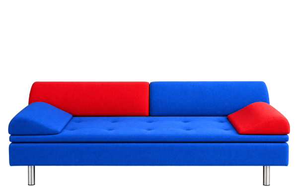 Sofa model Diva Daybed – proj. Gubi Olsen dla GUBI – Dania – 1984
